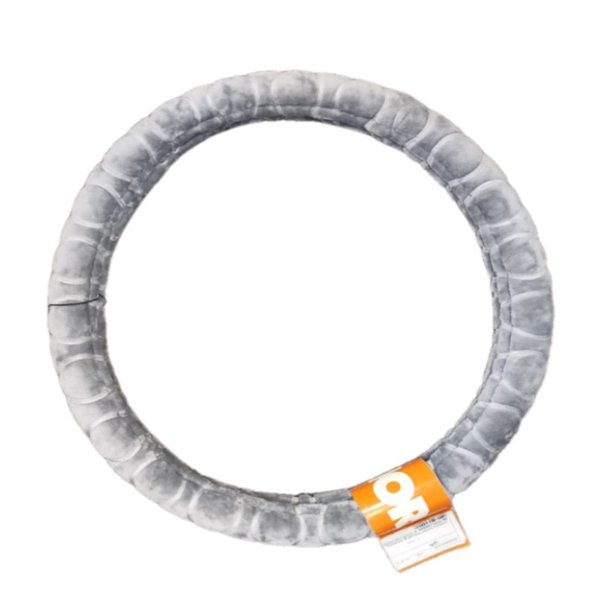 Оплетка М велюр светло-серая Солист