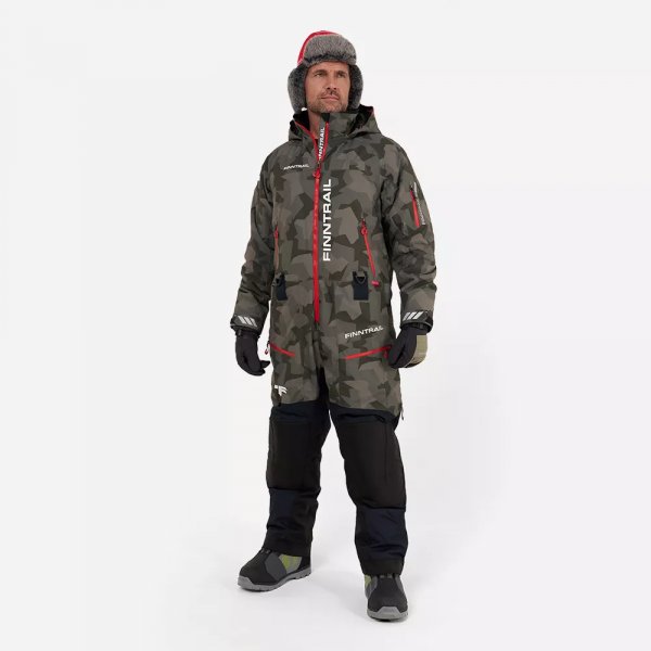 Комбинезон мужской утепленный Finntrail Widetrack 3852 CamoShadowGreen (M)