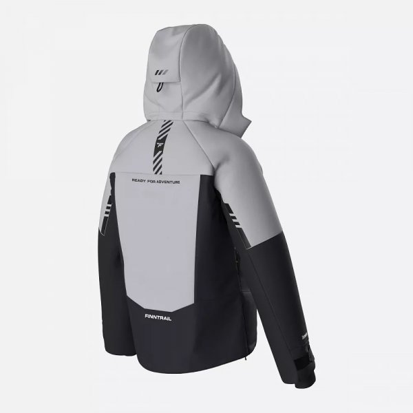 Куртка мужская утепленная Finntrail Snowranger 3758 LightGrey (L)