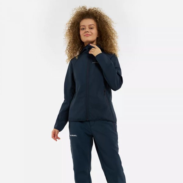 Куртка женская Finntrail Софтшелл Nitro W 1322 DarkGrey (S)