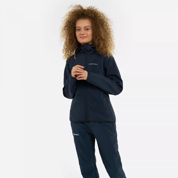 Куртка женская Finntrail Софтшелл Nitro W 1322 DarkGrey (M)