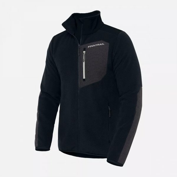 Толстовка мужская флисовая Finntrail Sherpa 1397 Graphite (XXL)