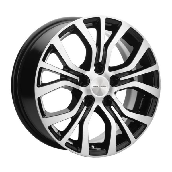 Диск литой 16*6,5 5*114,3 Et40 66,1 KHW1608 (16_Qashqai) Black-FP Khomen 
