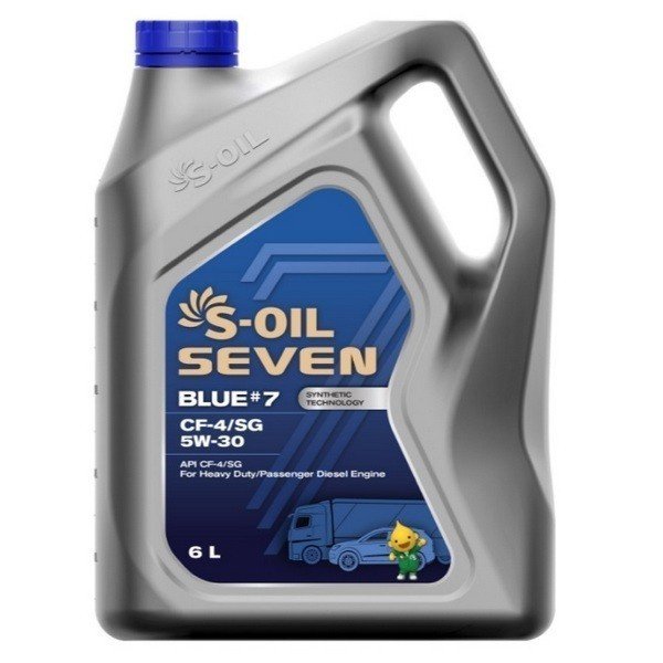 Масло моторное Seven Blue #7 5W30 Diesel CF-4/SG 6