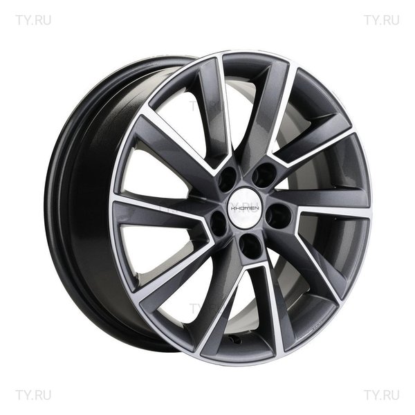 Диск литой 15*6 5*100 Et40 57,1 KHW1507 Gray Khomen