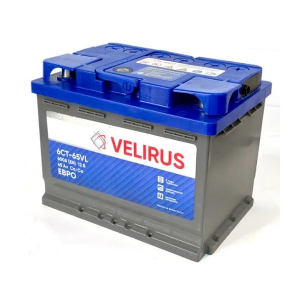 Аккумулятор VELIRUS 65 А/ч L