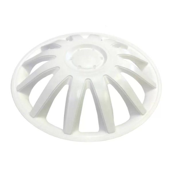 Колпак колеса Элегант Белый R-16 перед (Компл. 2шт)