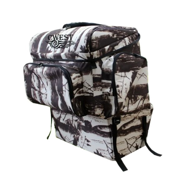 Кофр снегохода Stels Викинг 540 премиум ЗИМНИЙ ЛЕС Motopulse