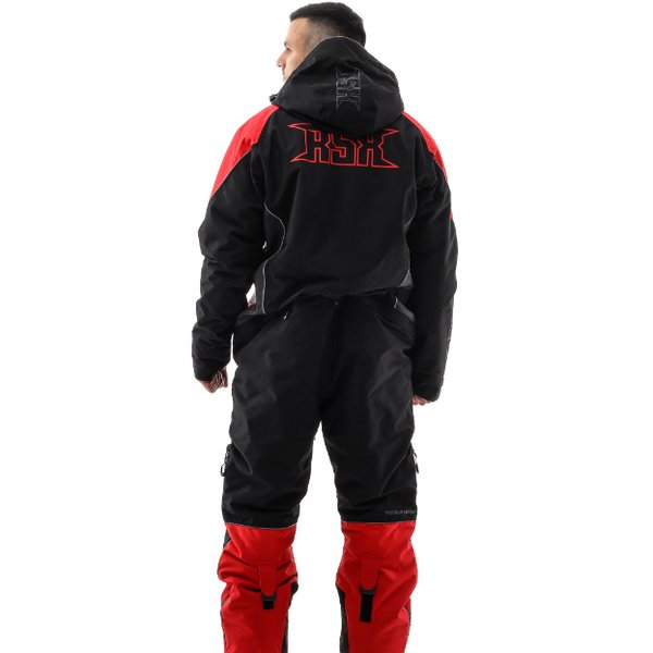 Комбинезон снегоходный RSX SIBEAR (черно-красный, M)