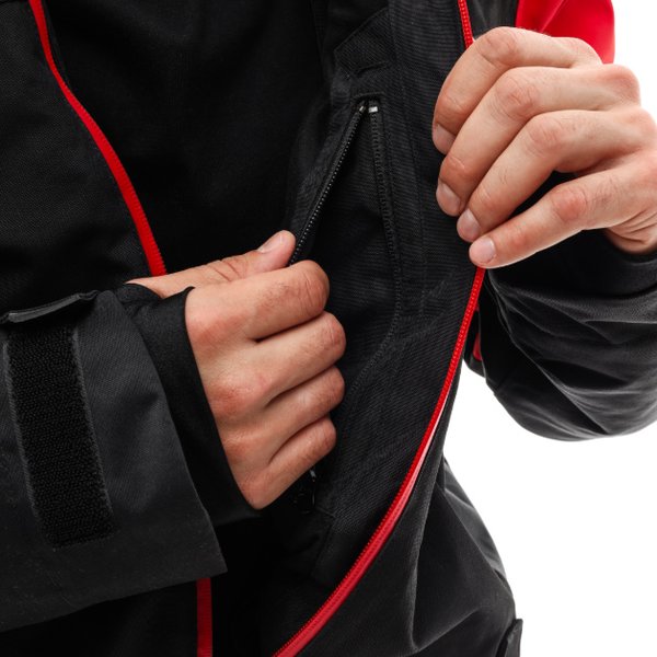 Комбинезон снегоходный RSX SIBEAR (черно-красный, L)