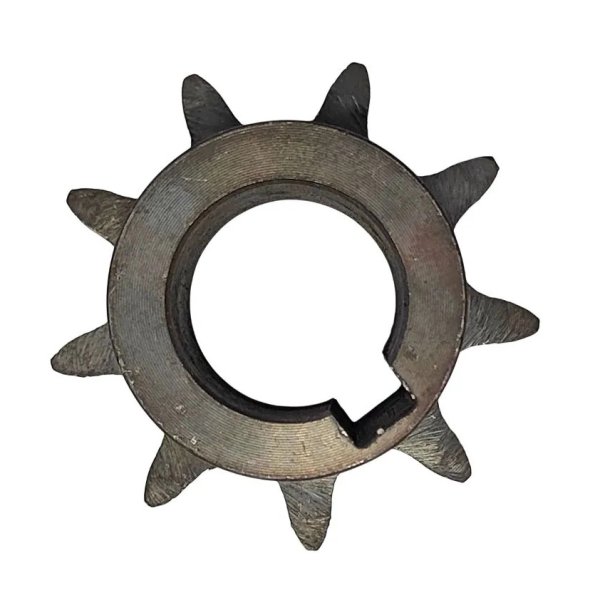 Звезда 9 зубьев 520 цепи 15,875 шаг на вал 22 мм шпонка 7 мм