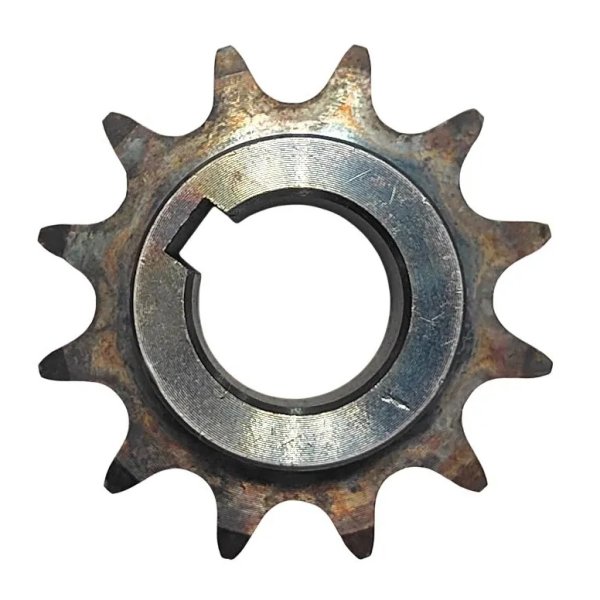 Звезда 12 зубьев 520 цепи 15,875 шаг на вал 25 мм шпонка 8 мм малая диска реверса мотобуксировщика