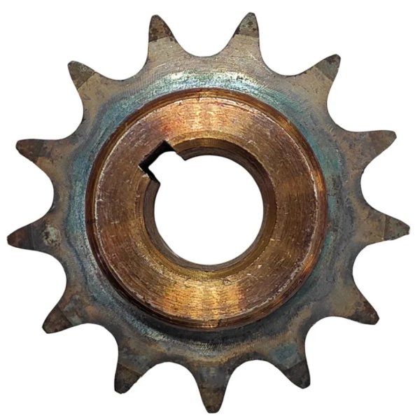 Звезда 13 зубьев 15,875 шаг 520 цепи на вал 20 мм малая диска реверса мотобуксировщика