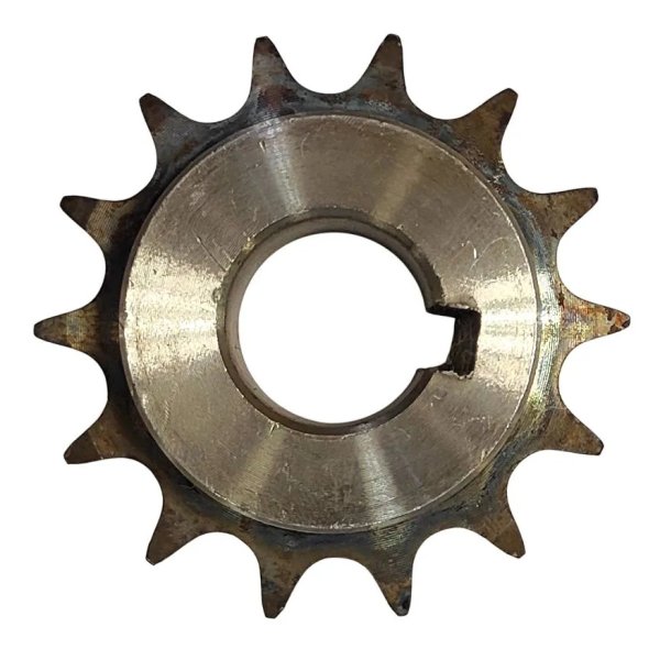 Звезда 14 зубьев 428 цепи 12,7 шаг на вал 20 мм шпонка 6 мм малая диска реверса мотобуксировщика