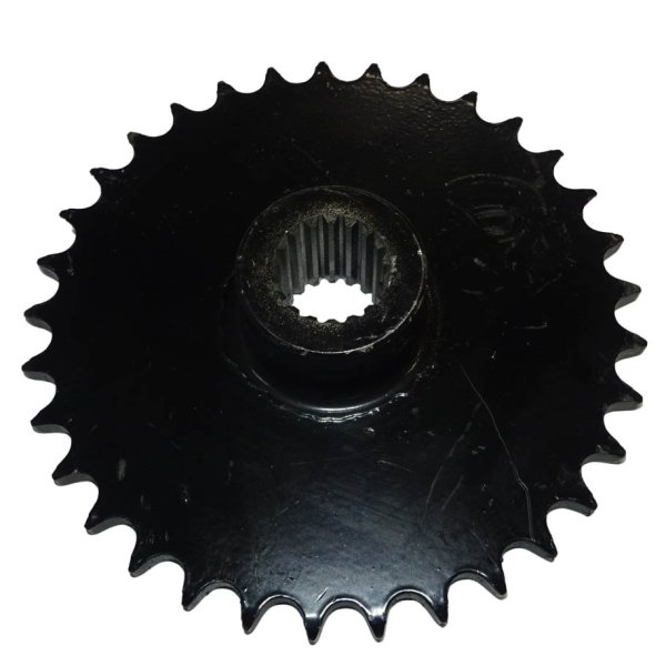 Звезда 33 зубьев 12,7 шаг 428 цепи на вал шлицевой от Бурана