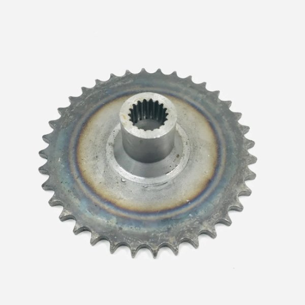 Звезда 36 зубьев 428 цепи 12,7 шаг 45 мм на вал шлицевой от Бурана мотобуксировщик Белка