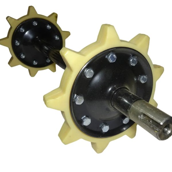 Вал ведущий со звездочками 500 мм мотобуксировщика