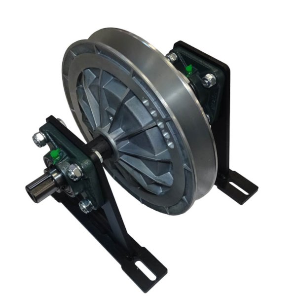 Диск реверса мотобуксировщика 2-х опорный усиленный на сферических подшипниках посадка 25 мм 280 мм