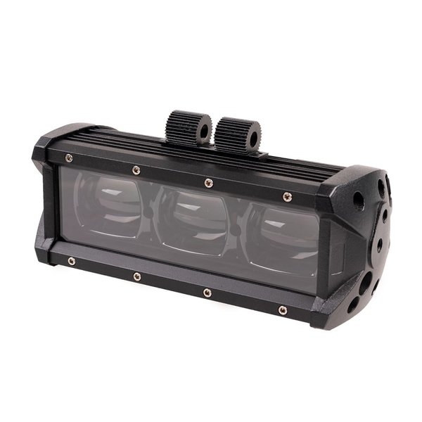 Фара светодиодная SKYWAY OFF ROAD 205*95*80мм прямоугольная  6000К 12 диодов дальний свет 