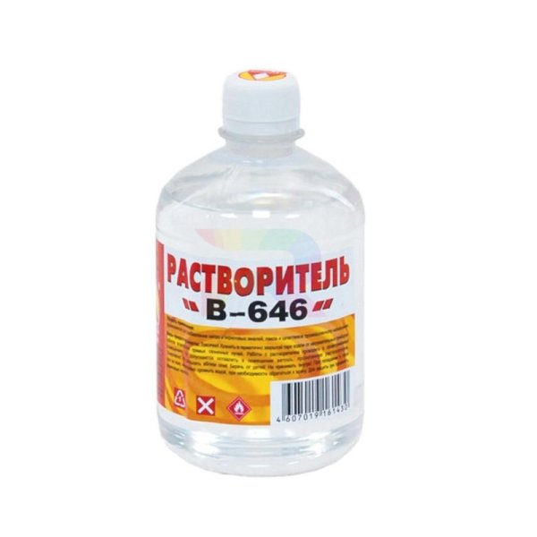 Растворитель 646 Вершина 0,5л