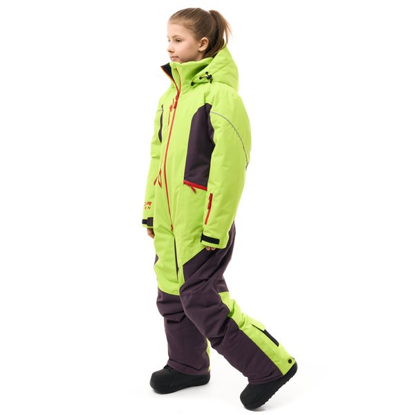 Комбинезон Teenager Gravity Lime - Plum Dragonfly зимний утепл.(152-158)