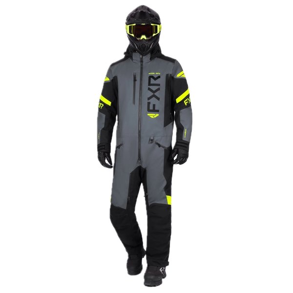Комбинезон FXR Helium с утеплителем (Charcoal/HiVis, XL)