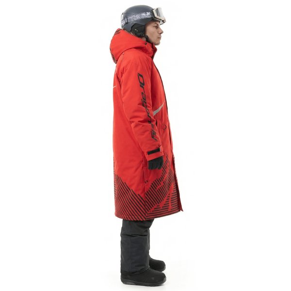 Плащ зимний Race Coat Man Red - Black XXL Dragonfly