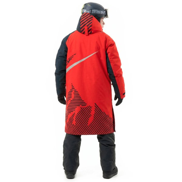 Плащ зимний Race Coat Man Red - Black XXL Dragonfly