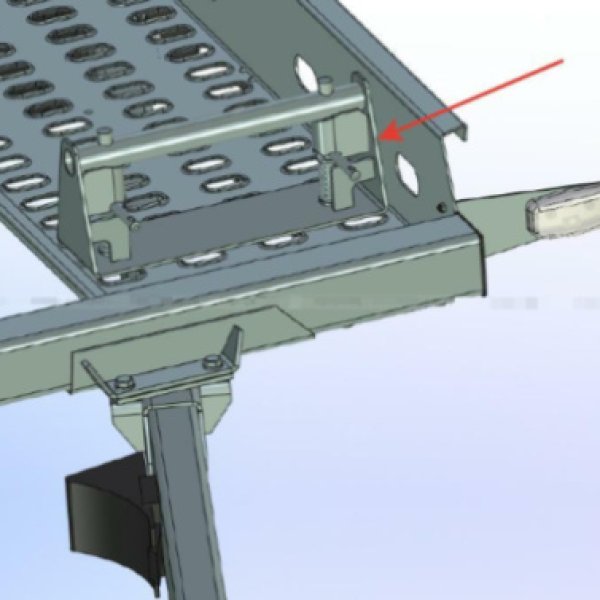 Упор колесный 852121.101-10.04.700