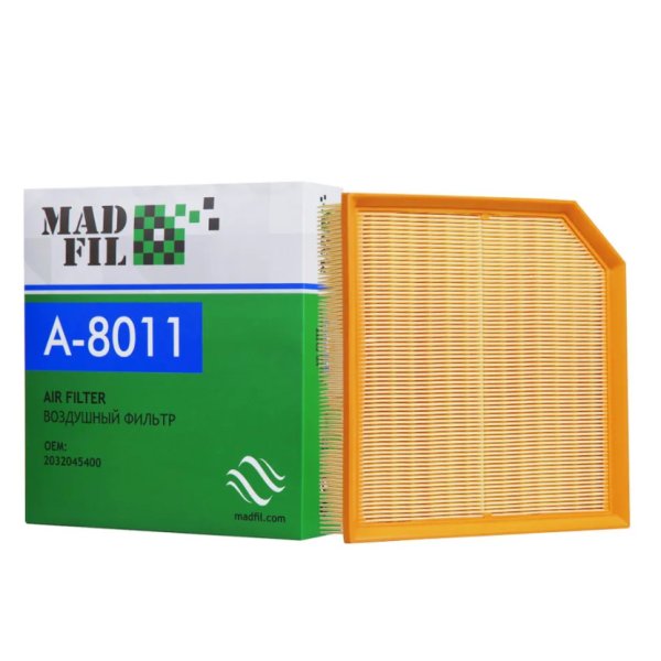 Фильтр воздушный Madfil A-8011 (2032045400 Оригинал Geely) Atlas Pro 1,5л 2021г- 