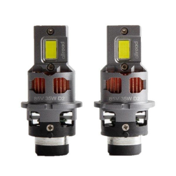 Лампа светодиодная D2S/D2R Lumen Allroad DR 35W (P32d-2/3) 5000K 2шт
