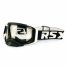Очки RSX Blizzard Winter (с аутригерами): Белый/Черный, двойная прозрачная линза