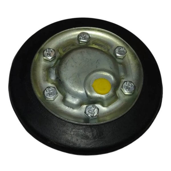 Каток Буран в сборе с подшипником (обод катка +2-е щеки + подшипник + болты и гайки)