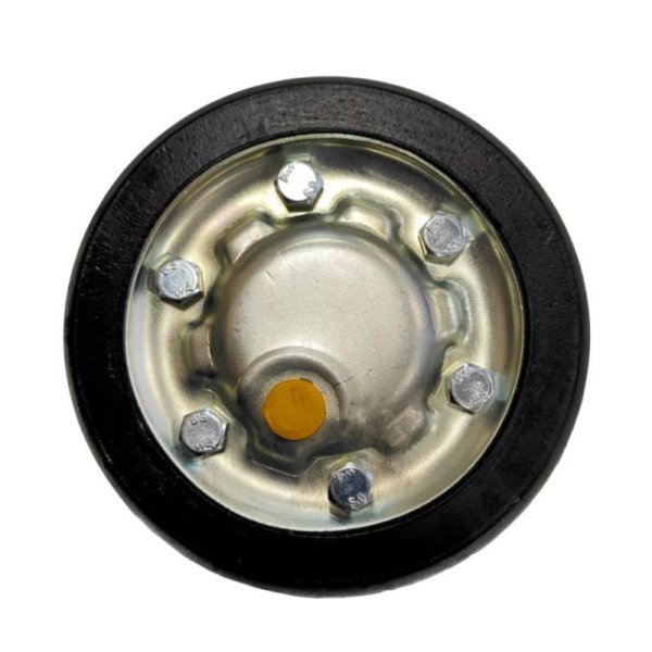 Каток широкий Буран в сборе без подшипника (обод катка +2-е щеки + болты и гайки) ТСП