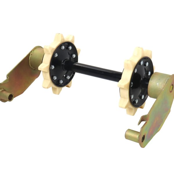 Вал Буран ведомый (направляющий) с балансирами (110200020)