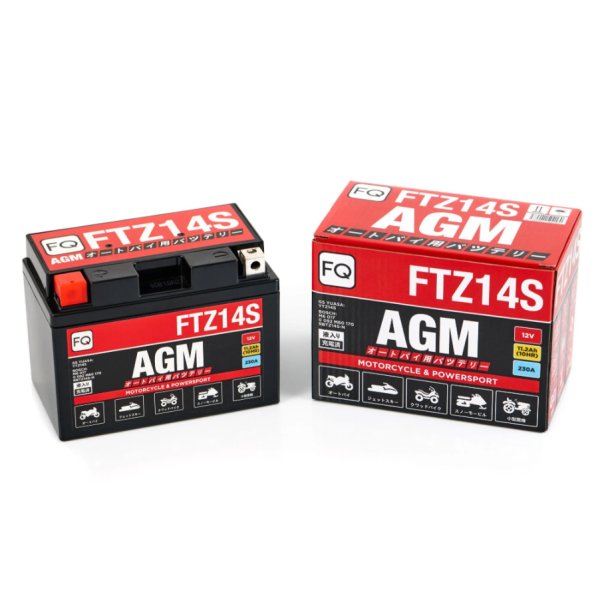Аккумулятор мото FQ FTZ14 AGM 11.2 А/ч L