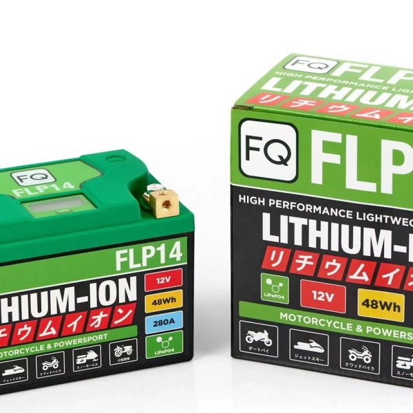 Аккумулятор мото FQ FLP14 Литий-ионный 48,0Wh R (148*86*105)