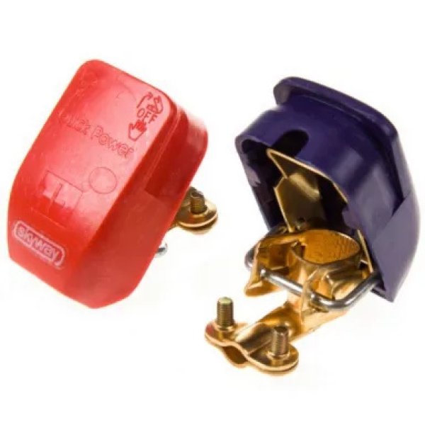 Клеммы Skyway 013 медные с защитным колпачком