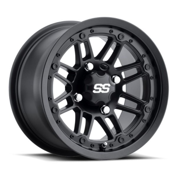 Диск квадроцикла  HURRICANE 12x7 4/110 5+2 Matte Black 12RB110 