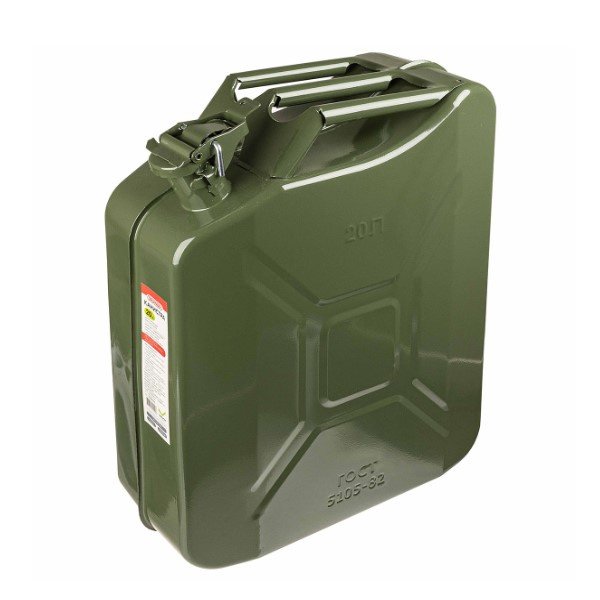 Канистра металлическая 20л вертикальная SKYWAY