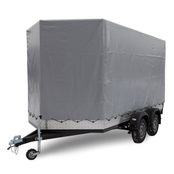 Прицеп 5800*1650*200 КрК Аляска Торпеда Long (две оси) + тент + крыло нептун