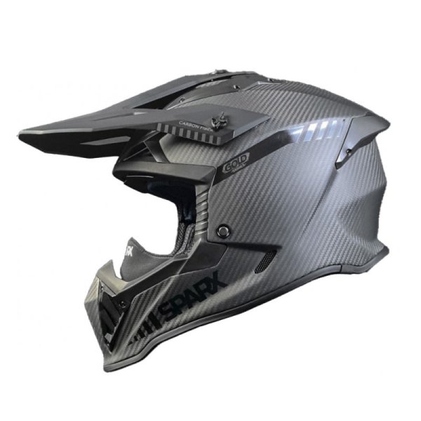 Шлем Sparx Thor Carbon 3K (A806) + Очки SPARX Thor (черный, L)