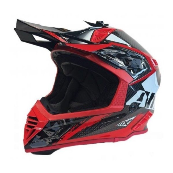 Шлем AiM RH855 Carbon TERRAIN Black/Red, L