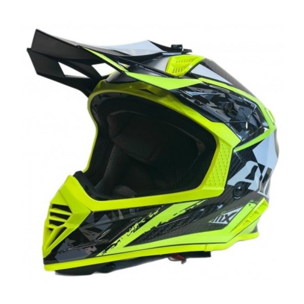 Шлем AiM RH855 Carbon TERRAIN Black/Yellow, L