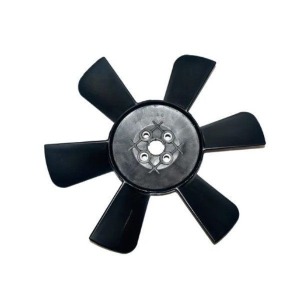 Крыльчатка охлаждения Г-ЗМЗ-402, УАЗ 6 лоп. ZOMMER черная