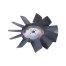 Крыльчатка охлаждения Г-ль Бизнес УМЗ-4216 11 лоп. обратное вращ