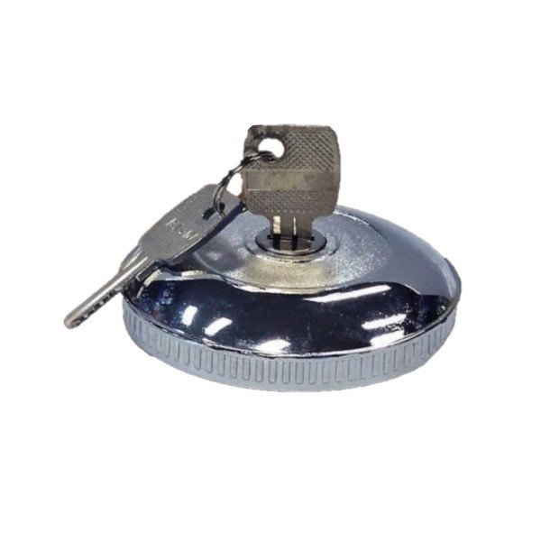 Крышка б/бака Волга, УАЗ с ключом хром