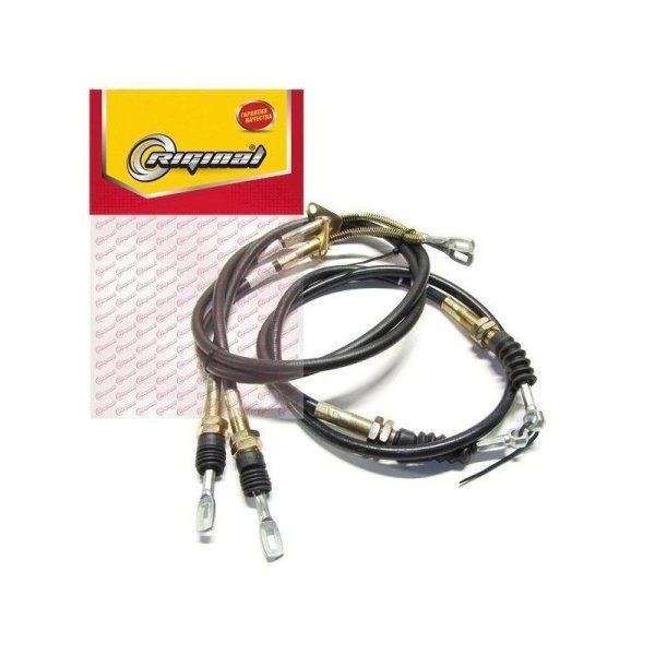 Трос ручного тормоза ГАЗ-3302 Riginal (к-т=3шт, два задних+передний)