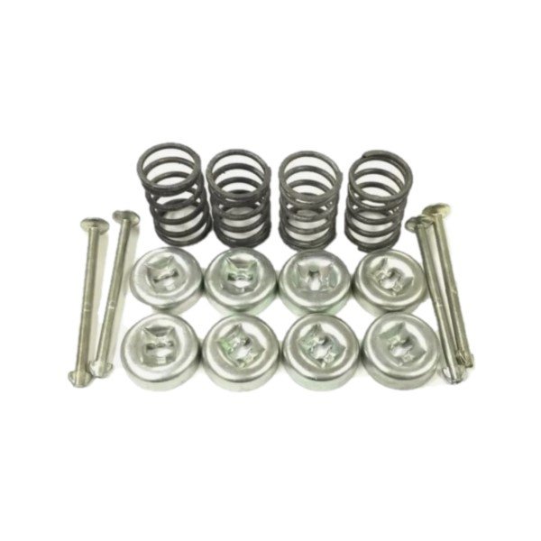 Фиксатор колодок (к-т=гвозди, пружины, чашки) УАЗ (на 2 колодки)