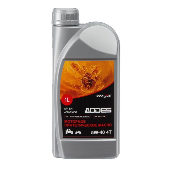Масло моторное синтетическое AODES 10W-40 4T 16 4673750278263 Aodes оригинал